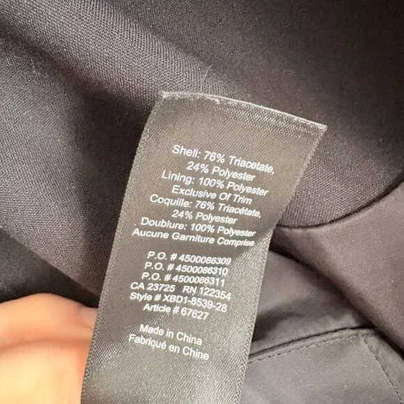 Aritzia Black Strapless Wide-Leg Jumpsuit - Picture 8 of 9